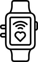 Soft abstract telemedicine wearable monitoring copy space vector