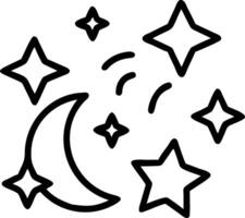 Soft abstract Reyes Magos with celestial elements and copy space vector