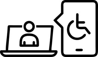 Soft abstract telemedicine virtual clinic setup copy space vector
