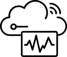 Soft abstract telemedicine data analytics copy space vector