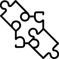 Soft abstract digital art with team connecting puzzle pieces copy space below Set 5 vector