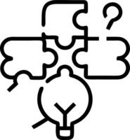 Soft abstract background with team brainstorming puzzle solutions copy space below Set 2 vector