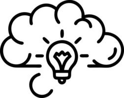 Soft abstract digital art of creative brainstorming session with copy space vector