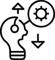 Soft abstract digital art of strategic business planning with copy space vector