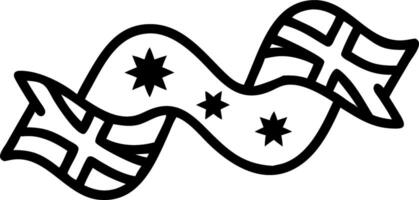 Soft Abstract Australia Day Unity vector