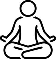 Reyes Magos meditating in a zen garden with glossy background and copy space vector