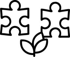 Reality close up of puzzle pieces with natural elements leaves stones being connected by team members emphasizing harmony and teamwork copy space below Set 5 vector