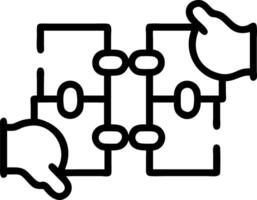Reality macro of team members hands fitting puzzle pieces with soft natural lighting emphasizing cooperation and teamwork copy space on right vector