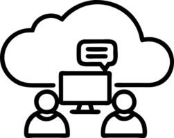 Remote green IT team managing sustainable technology projects with copy space vector
