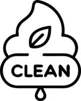 Plain beige background with light green energy icon in center symbolizing clean energy vector