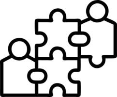 Plain background with diverse team assembling puzzle pieces copy space below vector