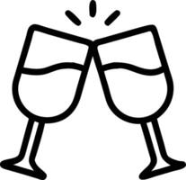 Portrait of family toasting with wine glasses during anniversary copy space above Set 2 vector