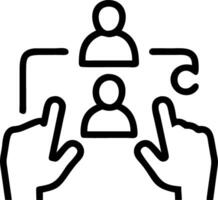 Portrait close up of individual team members hands working on a puzzle highlighting personal contribution within team copy space on right vector