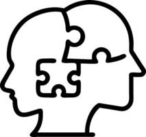 Portrait macro of individual team member holding a puzzle piece representing their role in team building copy space on left Set 5 vector
