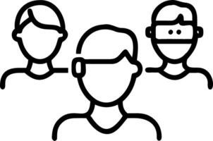 Portrait of diverse team members using smart glasses for virtual collaboration copy space on left vector