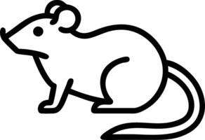 Plain white background featuring a red Chinese paper cut out of a rat with copy space on the right vector