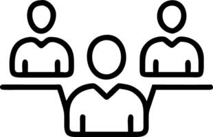 Office meeting with diverse professionals glossy background copy space on left. vector