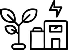 Office workspace with eco friendly design Set 5 vector
