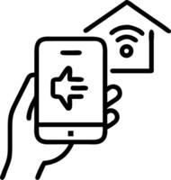Patient accessing telemedicine services from home via tablet copy space Set 2 vector