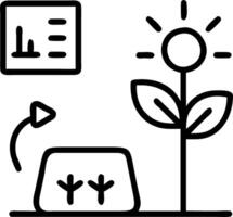 Office workspace with eco friendly design Set 4 vector