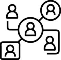 Plain background of a remote team collaborating through conferencing tools with copy space vector