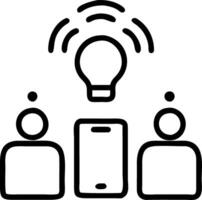 Plain background of a startup team innovating with smart devices with copy space vector