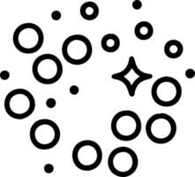 Macro shot of sparkling wine bubbles with soft background copy space above. Set 3 vector