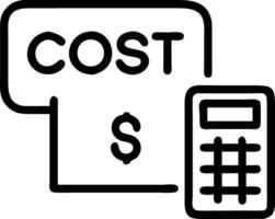 Macro view of logistics cost calculator and digital invoices Set 10 vector