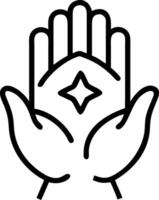 Macro Unity in Worship vector