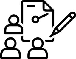 Macro shot of team members collaborating with smart pens on digital notebooks copy space on left vector