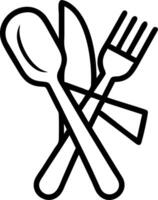 Macro shot of wooden cutlery in cloth wrap representing zero waste alternatives vector
