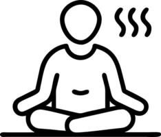 Man doing a home spa session with plain background copy space below vector
