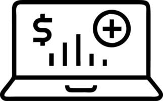 Medical cost analyst using financial dashboard on plain background Set 2 vector