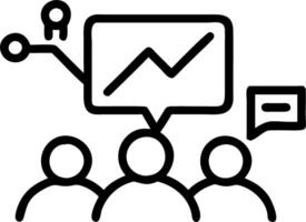 Marketing team collaborating on SEO strategies soft abstract background copy space below. Set 6 vector