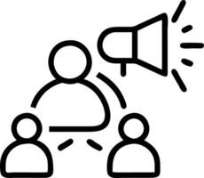 Marketing team collaborating on influencer campaigns bokeh digital art background copy space on right. Set 4 vector