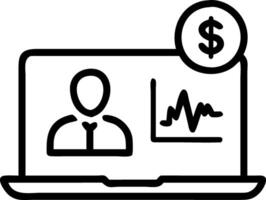 Medical cost analyst using financial dashboard on plain background Set 7 vector