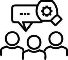 Marketing team collaborating on SEO strategies soft abstract background copy space below. Set 3 vector