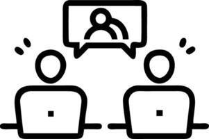 Marketing team designing campaigns on laptops plain background copy space on top. vector