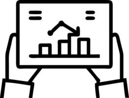 Manager analyzing data from automated systems Set 2 vector