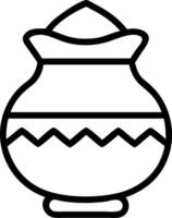 Plain Pongal Cultural Icons vector