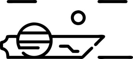 Plain minimalist futuristic lines with subtle tech accents and copy space vector