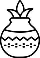 Plain Pongal Prosperity Background vector