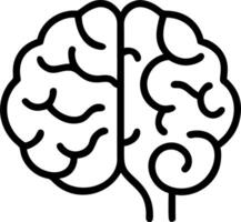 Macro of a human brain with illuminated neural connections symbolizing insight with copy space vector