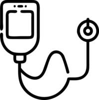 Macro image of telemedicine diagnostic tools copy space vector