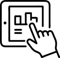 Macro close up of a project manager using IoT devices for team collaboration with copy space Set 2 vector