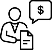 Healthcare financial advisor negotiating with suppliers on plain background Set 5 vector