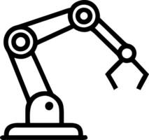 Hovering Robotic Arm vector
