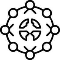 Harmony Religious Networking vector