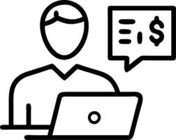 Healthcare financial analyst using spreadsheet on plain background Set 8 vector