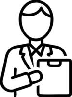 Healthcare financial advisor negotiating with suppliers on plain background Set 4 vector